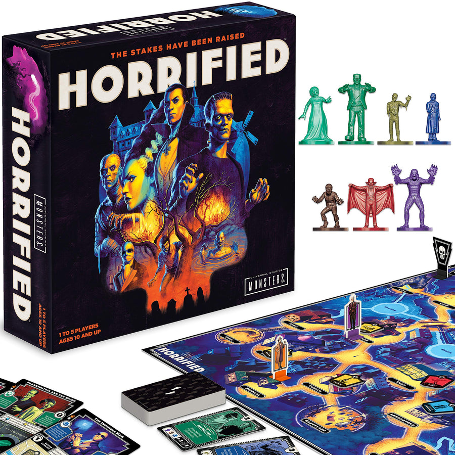 Ravensburger Horrified: Universal Monsters Strategy Board Game for Ages 10 & Up