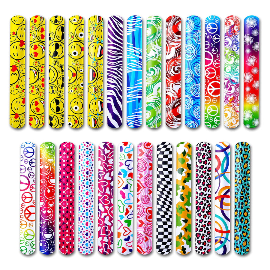 Giraffe - Slap Bracelets For Kids - Snap Bracelet Party Favors (50-Pack)